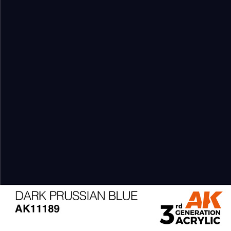 AK Interactive DARK PRUSSIAN BLUE – STANDARD