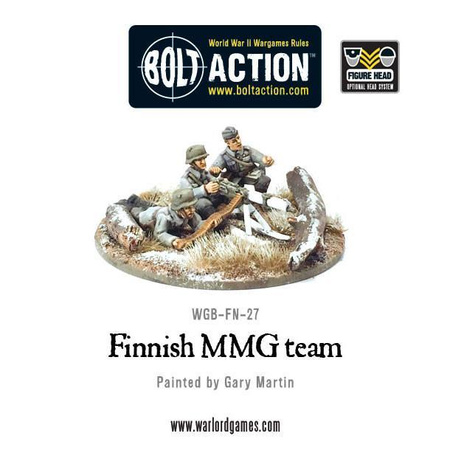 BOLT ACTION Finnish MMG Team