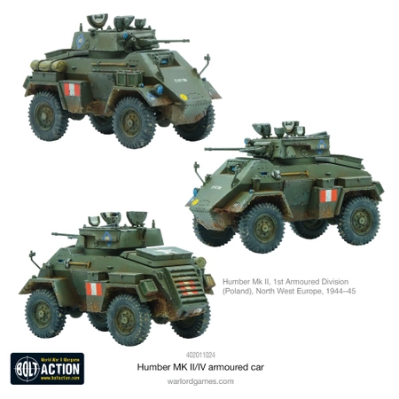 BOLT ACTION Humber MK II/IV Armoured Car