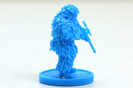 PM - Spetsnaz Sniper with Vss Rifle - 3D Printed - 28mm