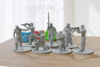 PM - Cartel Gang - Seven - 3D Printed - 28mm