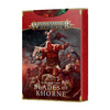 Warhammer AoS Warscroll Cards: Blades Of Khorne ENG