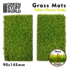 GSW - Grass Mat Cutouts - Yellow Flower Field