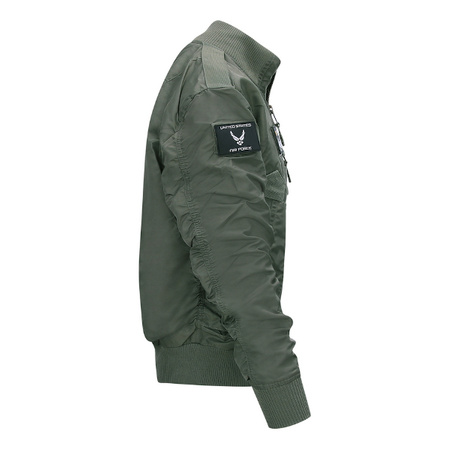 Kurtka F-35 Flight Jacket Zielona Fostex