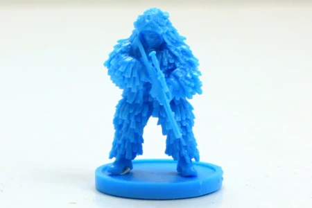 PM - Spetsnaz Sniper with Vss Rifle - 3D Printed - 28mm