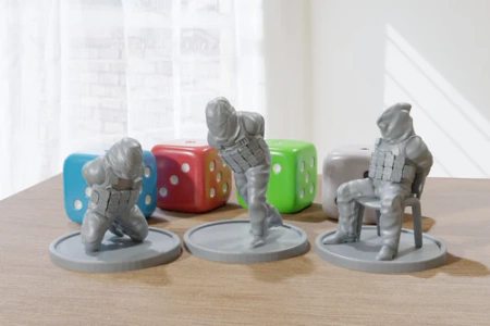 PM - Hostages - 3D Printed - 28mm