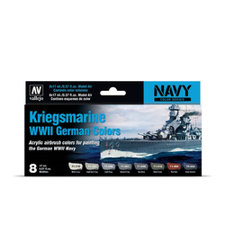 Vallejo: Navy - Kriegsmarine WWII German Colo 8x17