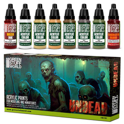 Green Stuff World Zestaw farb Undead