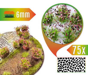 GSW - Shrub Tufts 6mm self-adhesive - Light Purple