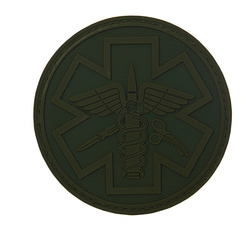 Naszywka 3D PVC Para medic Olive #13009