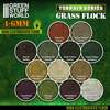 GSW - Static Grass Flock 4-6mm - DEEP GREEN MEADOW - 200 ml