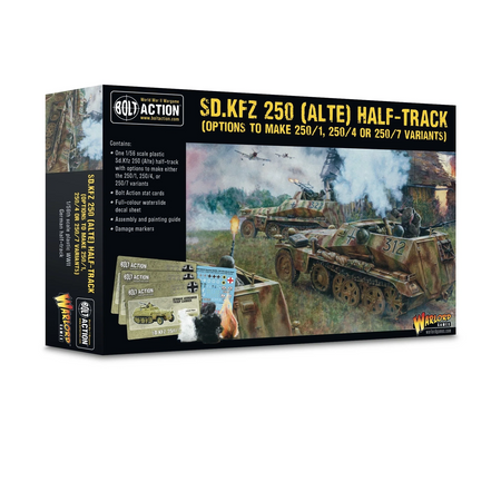 BOLT ACTION Sd.Kfz 250 (Alte) Half-Track (Options for 250/1, 250/4, 250/7)