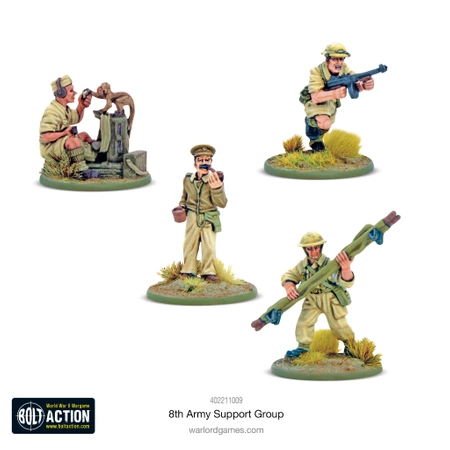 BOLT ACTION 8th Army support group