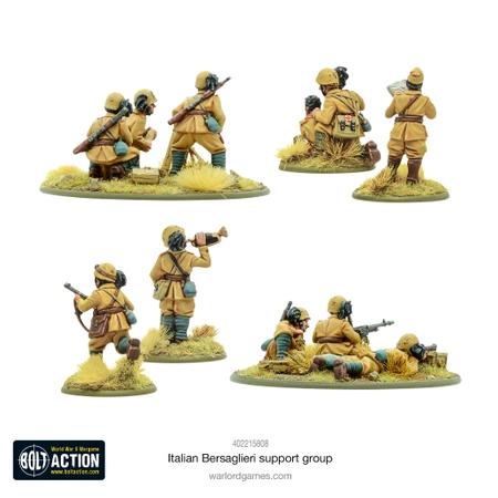BOLT ACTION Italian Bersaglieri Support Group