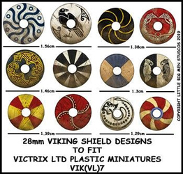 Viking Shield Designs VIK 7 – kalkomanie do tarcz dla Victrix Vikings