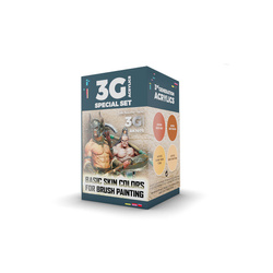 AK Interactive WARGAME COLOR SET. BASIC SKIN COLORS.