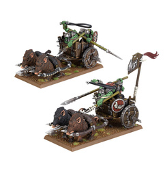 THE OLD WORLD - ORC BOAR CHARIOTS