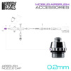 GSW - 0.2mm Airbrush Nozzle Cap for Mobius Airbrush