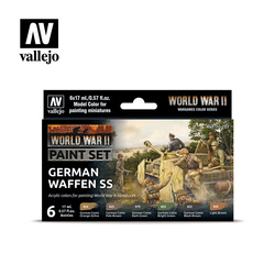 VALLEJO 70207 Zestaw World War II 6 farb - German Waffen SS