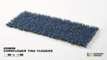 Gamers Grass: Cornflower Tiny Flowers