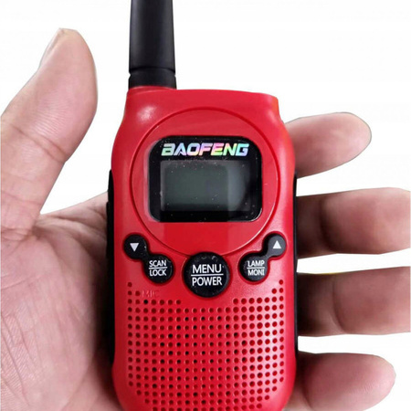 Radio BAOFENG BF-T6 PMR czerwony