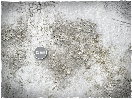 DEEP-CUT Winter Town - Mousepad, 4x6 feet