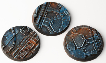 Gamers Grass: Bases Round - Spaceship Corridor 50 mm (3szt.)