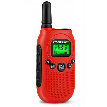 Radio BAOFENG BF-T6 PMR czerwony