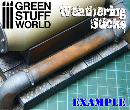 Green Stuff World Pędzle Weathering 8mm