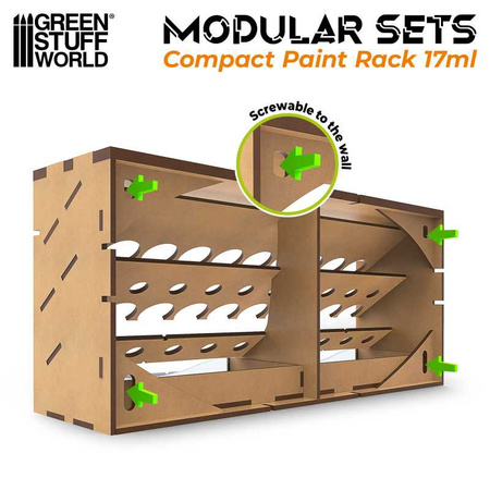 GSW - Vertical Paint Organizer 17ml - COMPACT