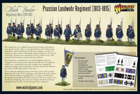 Black Powder Prussian Landwehr Regiment 1813-1815