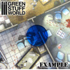 GSW - Acrylic Bases - Round 25 mm CLEAR BLUE