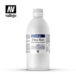 Vallejo: Ultra Matt Polyurethane Varnish 500ml