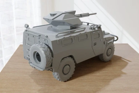 PM - GAZ-2975 Tigr - 30mm Turret Livery - 3D Printed - 28mm