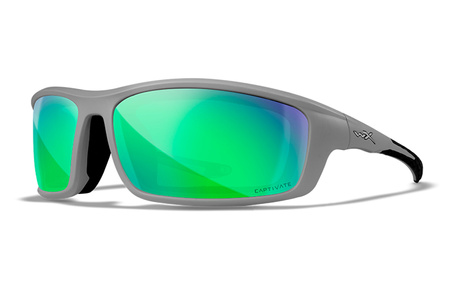 Okulary GRID CAPTIVATE™ Polarized Green Frame Cool Grey Wiley X