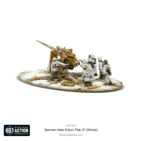 BOLT ACTION - German Heer 8.8cm Flak 37 (Winter)