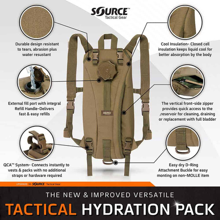 System Hydracyjny WXP Tactical 3 L Olive Source