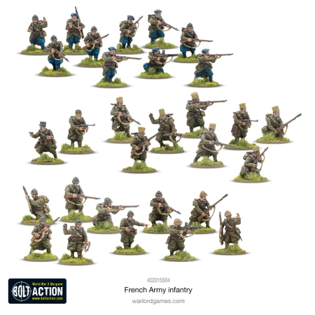 BOLT ACTION French Army infantry