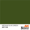 AK Interactive MEDIUM OLIVE GREEN – STANDARD