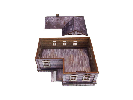 MICRO ART - WW2 Ostfront Village Iwan 's House (1) (28mm)