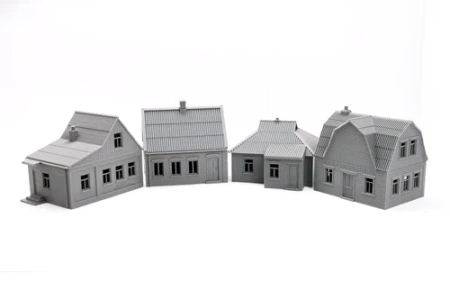 PM - Ukrainian Village Set - 3D Printed - 28mm