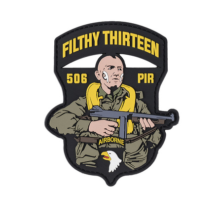 Naszywka 3D PVC 506 PIR filthy thirteen 101 INC