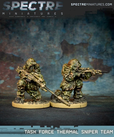 SPECTRE MINIATURES - Task Force Thermal Sniper Team