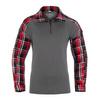 Flannel Combat Shirt Red