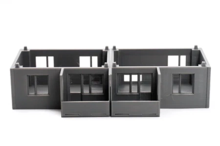 PM - Soviet Apartments Block Type 2 - 3D Printed - 28mm - dodatkowe piętro