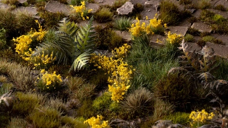 Gamers Grass: Special tufts - 6 mm - Yellow Flowers (Wild)