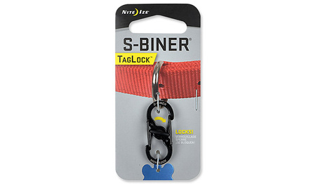 S-Biner TagLock Czarny Nite Ize