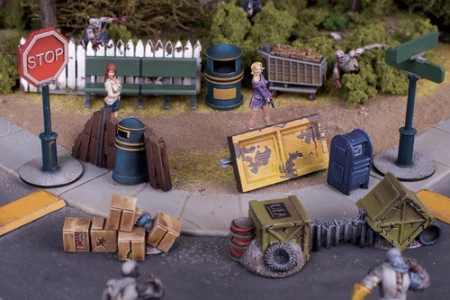 PM - Terrain Crate: City Accessories – Modern Urban Terrain Set (28mm Scale)