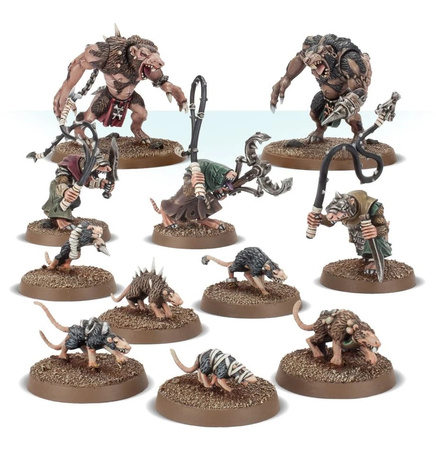 Warhammer AoS Rat Ogors, Giant Rats and Packmaster