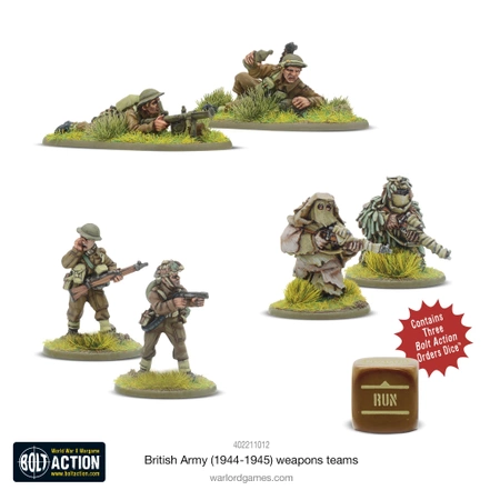 BOLT ACTION British Army (1944-45) Weapons Teams